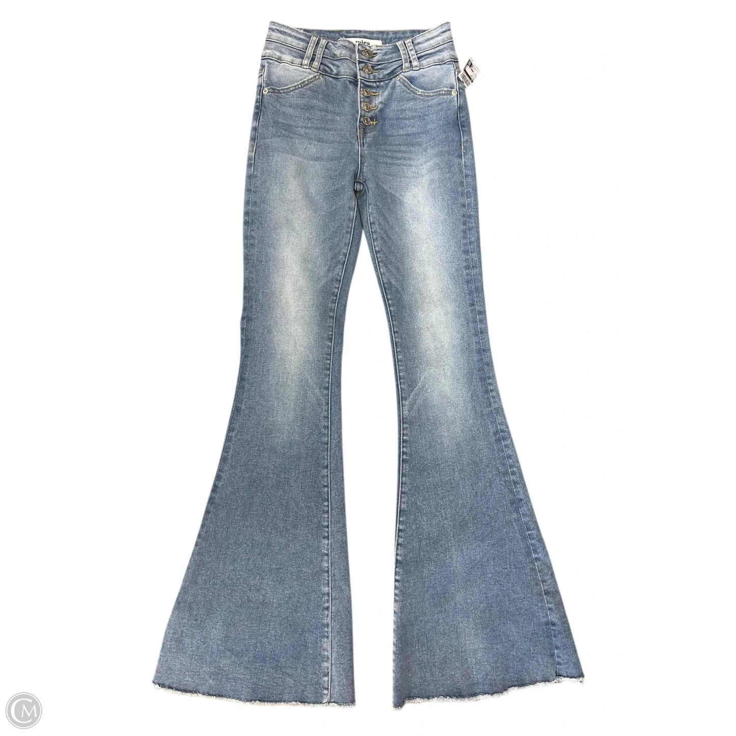 Jeans Flared By Cmc In Blue Denim, Size: 0