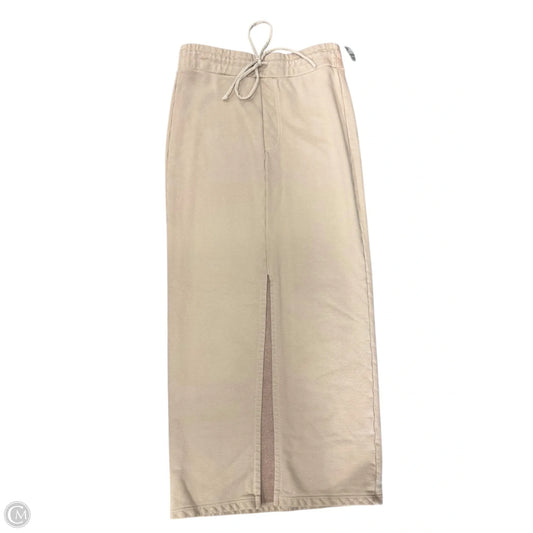 Skirt Midi By Project Social Tee In Tan, Size: Xs