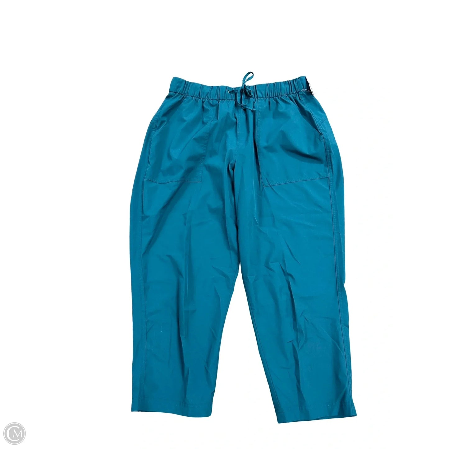 Pants Cropped By Old Navy In Teal, Size: L
