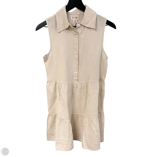 Dress Casual Short By Jessica Simpson In Tan, Size: Xs