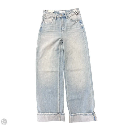 Jeans Wide Leg By Flying Monkey In Blue Denim, Size: 2