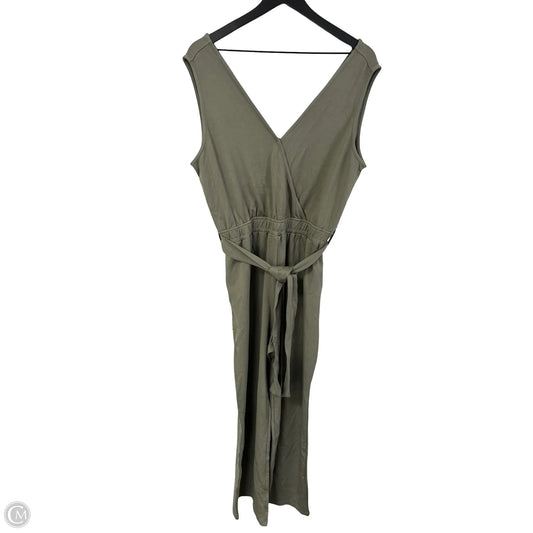 Jumpsuit By The Drop In Green, Size: L