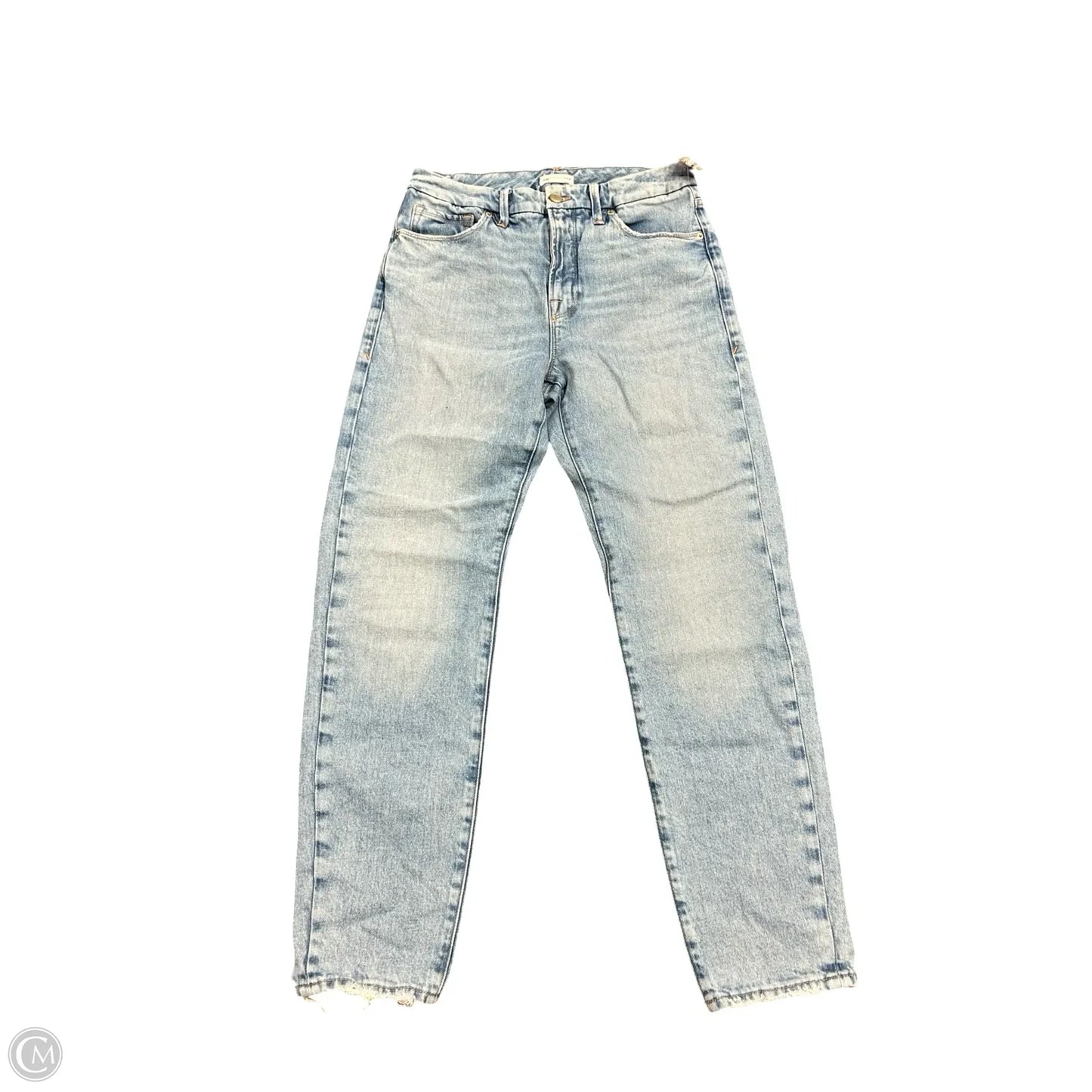 Jeans Boyfriend By Good American In Blue Denim, Size: 4