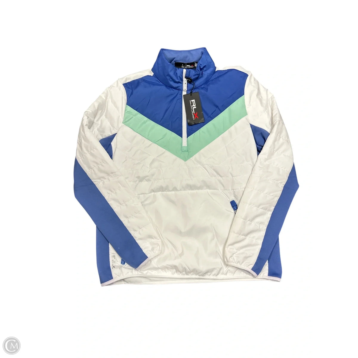 Jacket Other By Rlx In Blue & White, Size: S
