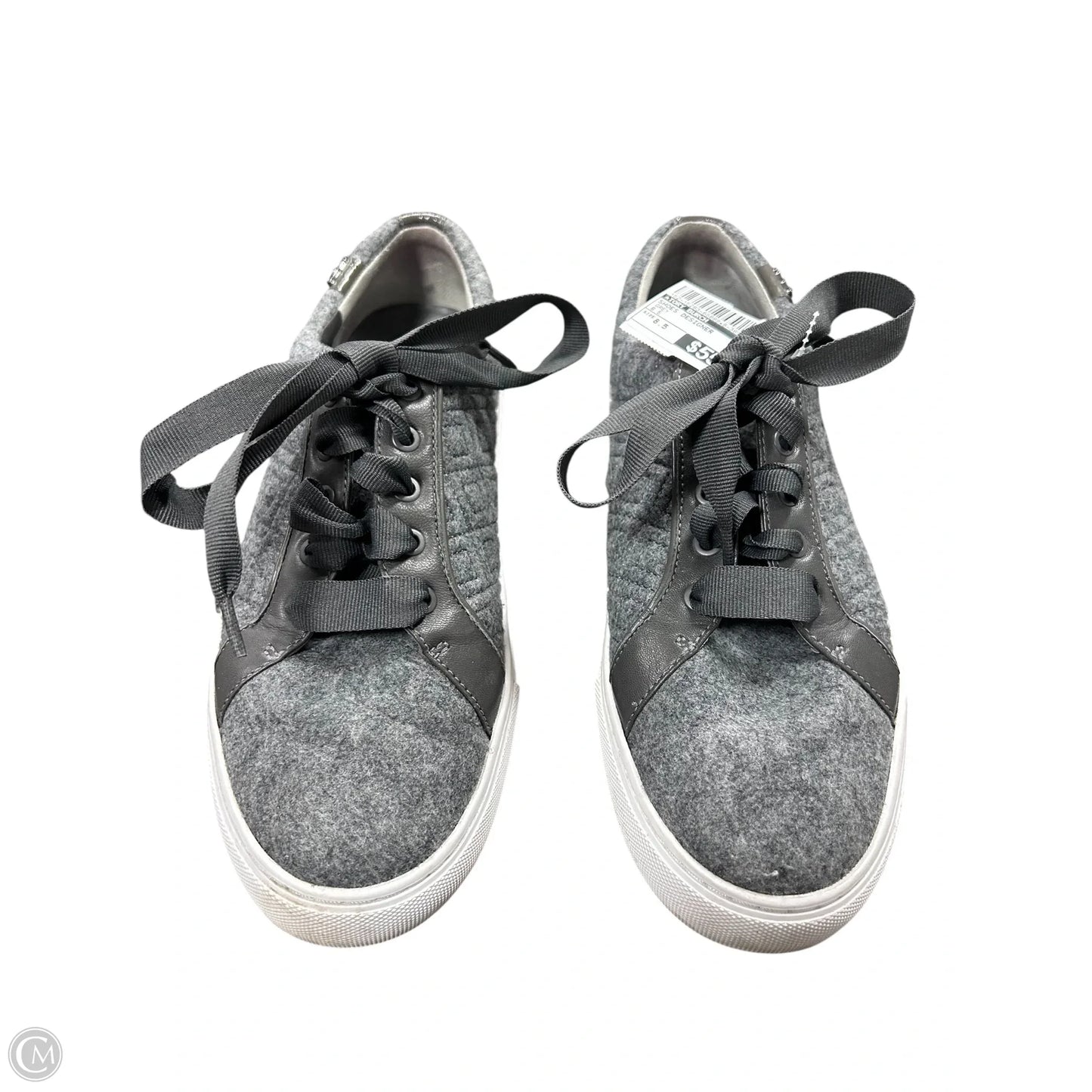 Shoes Designer By Tory Burch In Grey, Size: 8.5