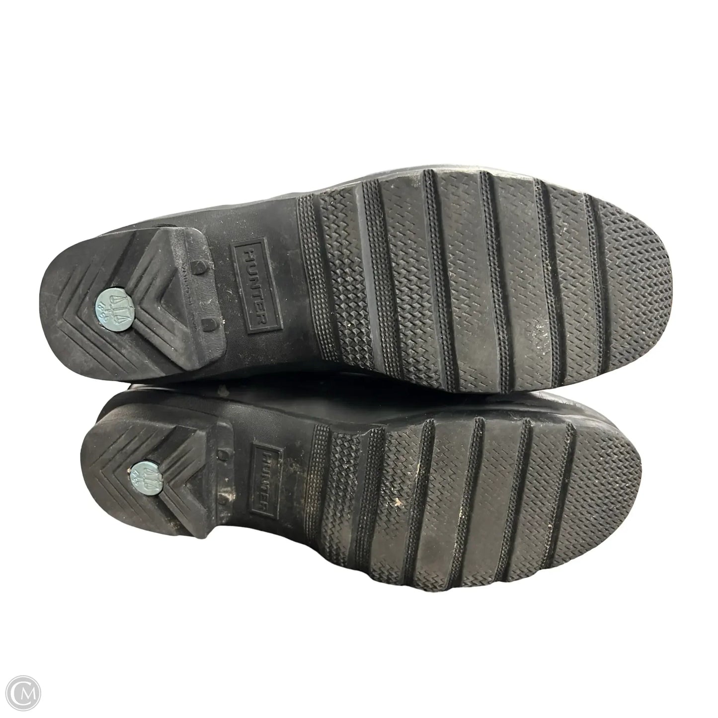 Boots Rain By Hunter In Black, Size: 10