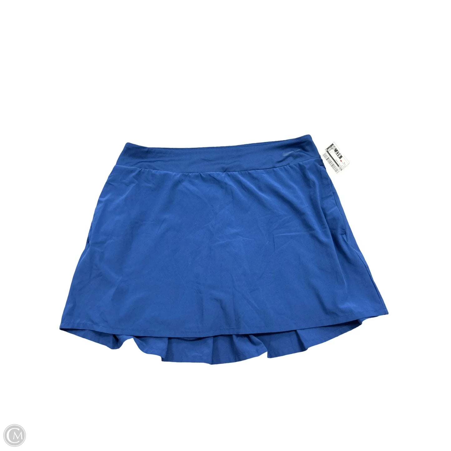 Athletic Skort By Nike In Blue, Size: M