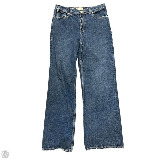 Jeans Wide Leg By We The Free In Blue Denim, Size: 8