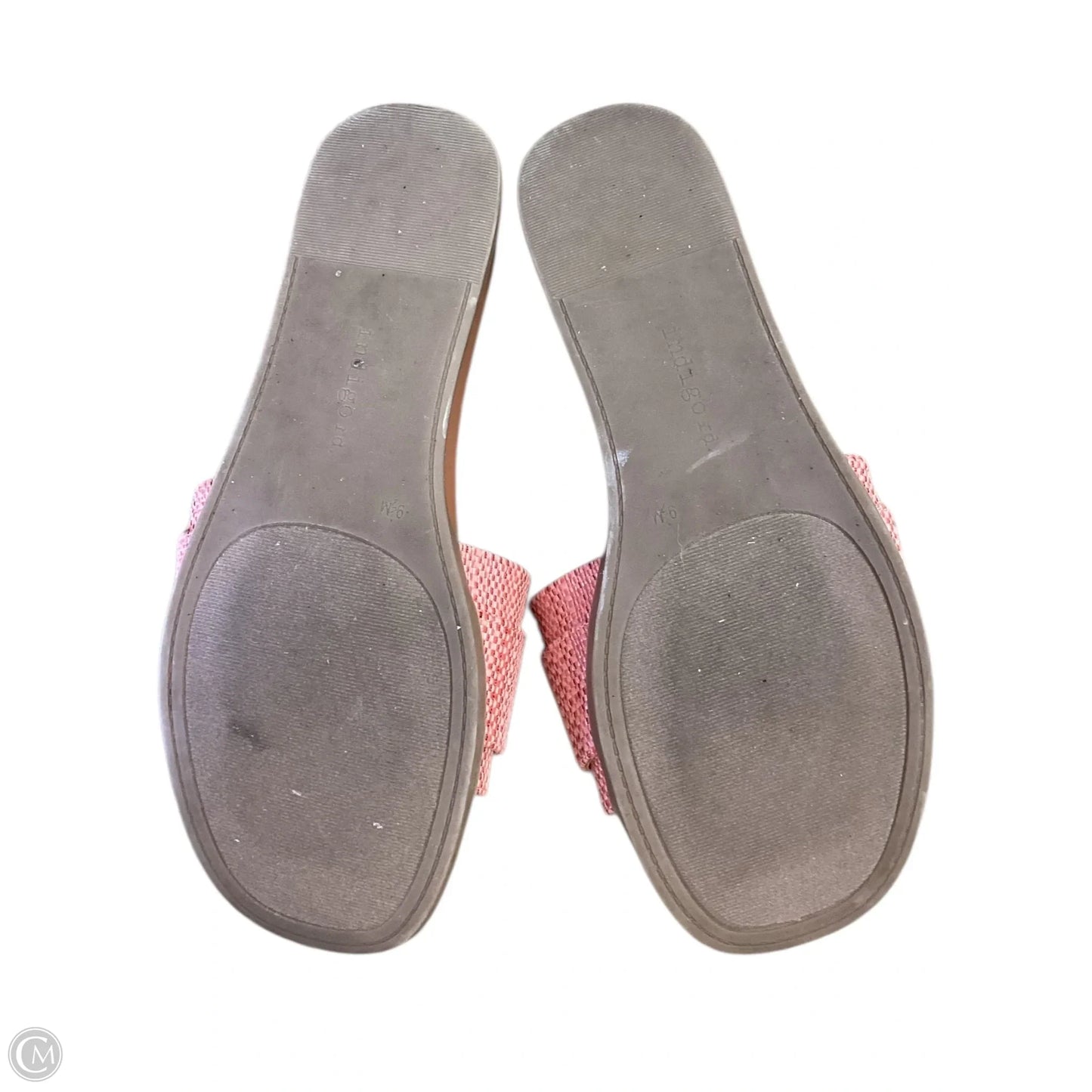 Sandals Flats By Indigo Rd In Coral, Size: 9.5