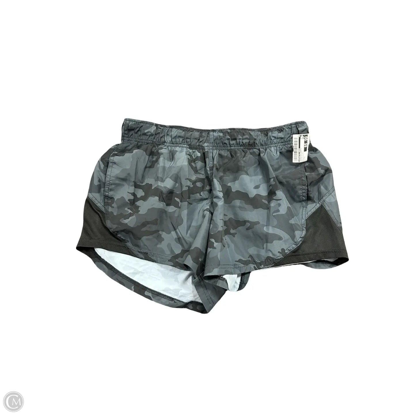 Athletic Shorts By Athletic Works In Black & Grey, Size: L