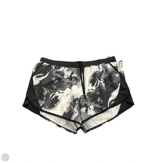 Athletic Shorts By Under Armour In Black & Grey, Size: L