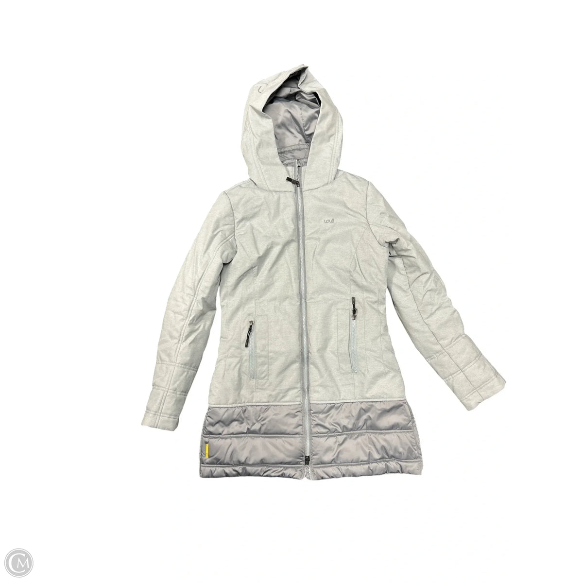 Coat Parka By Lole In Grey, Size: S