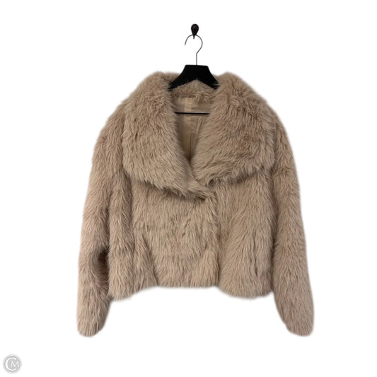 Coat Faux Fur & Sherpa By Clothes Mentor In Pink, Size: M