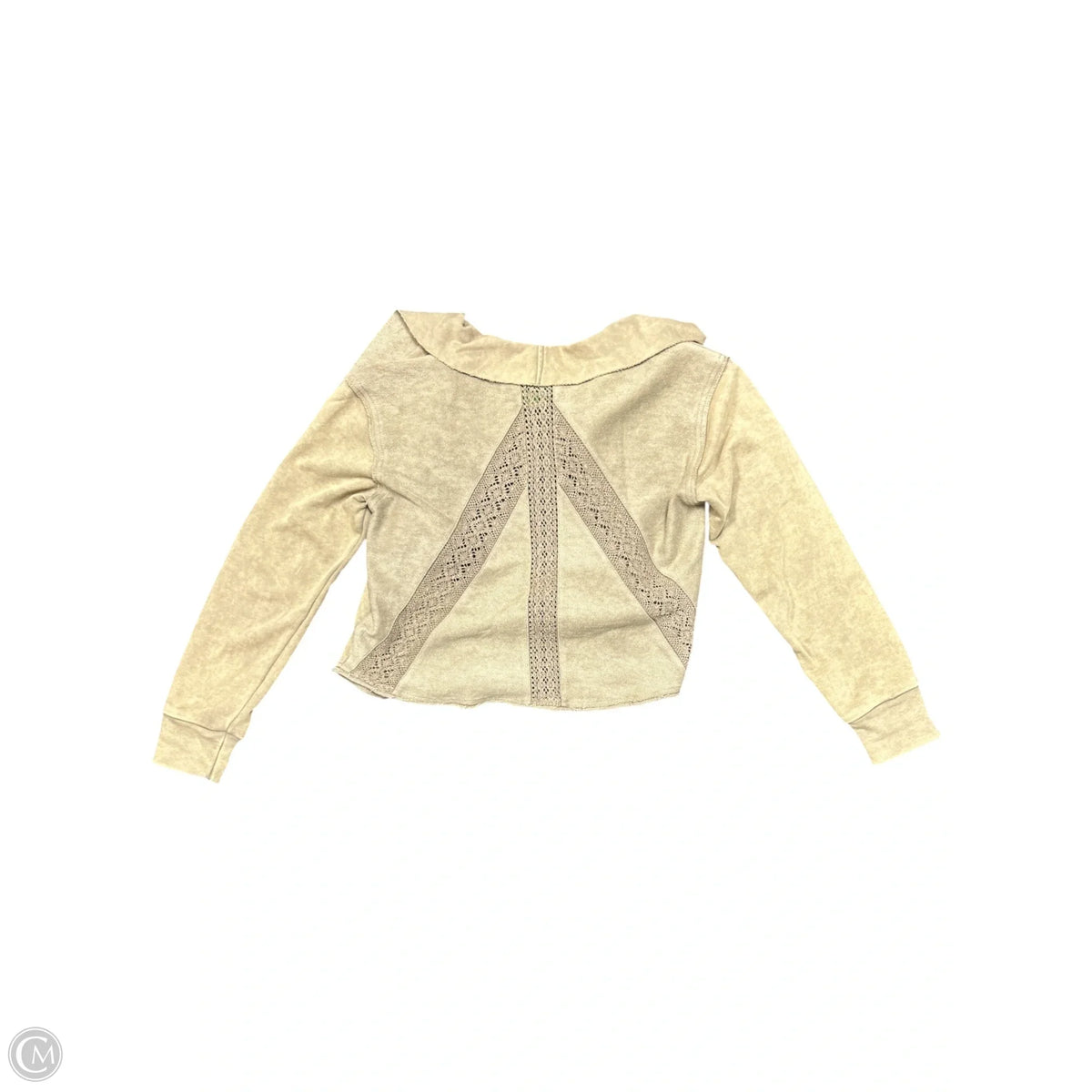 Jacket Shirt By Hem & Thread In Green, Size: S