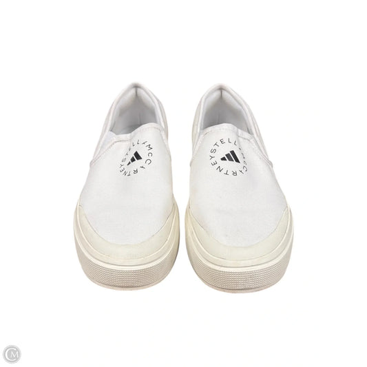 Shoes Flats By Adidas In White, Size: 8