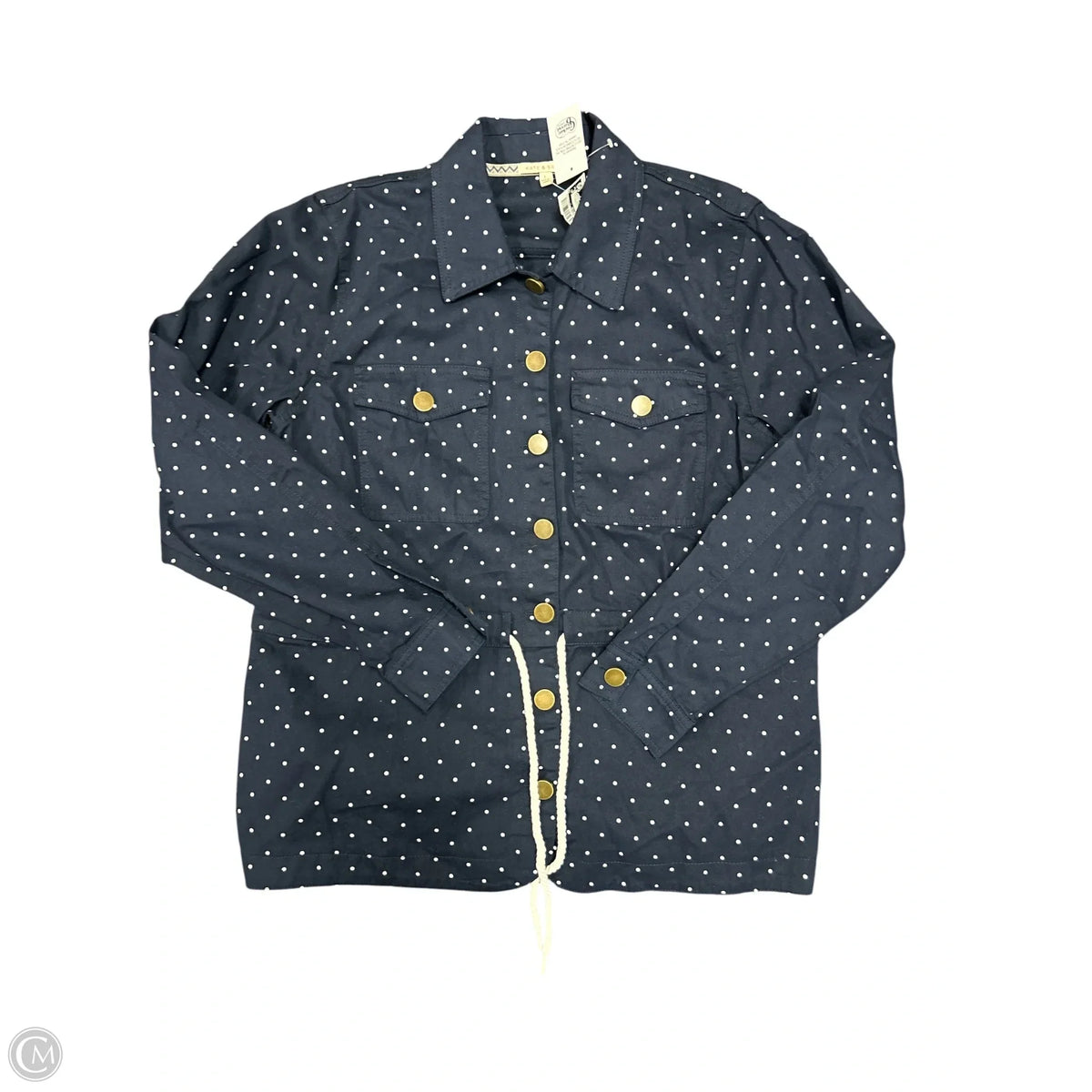 Jacket Other By Clothes Mentor In Polkadot Pattern, Size: L