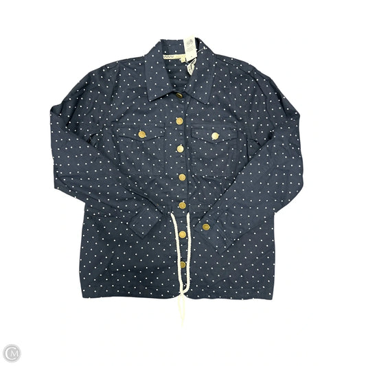 Jacket Other By Clothes Mentor In Polkadot Pattern, Size: L