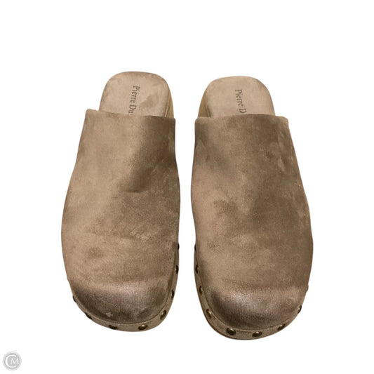 Shoes Heels Platform By Pierre Dumas In Brown, Size: 8.5