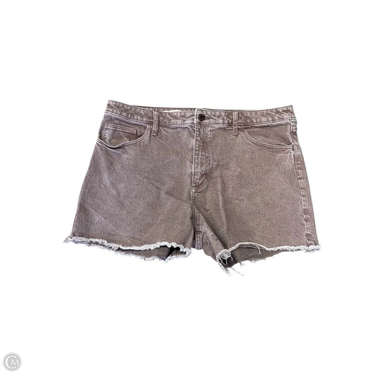 Shorts By Universal Thread In Brown Denim, Size: 16