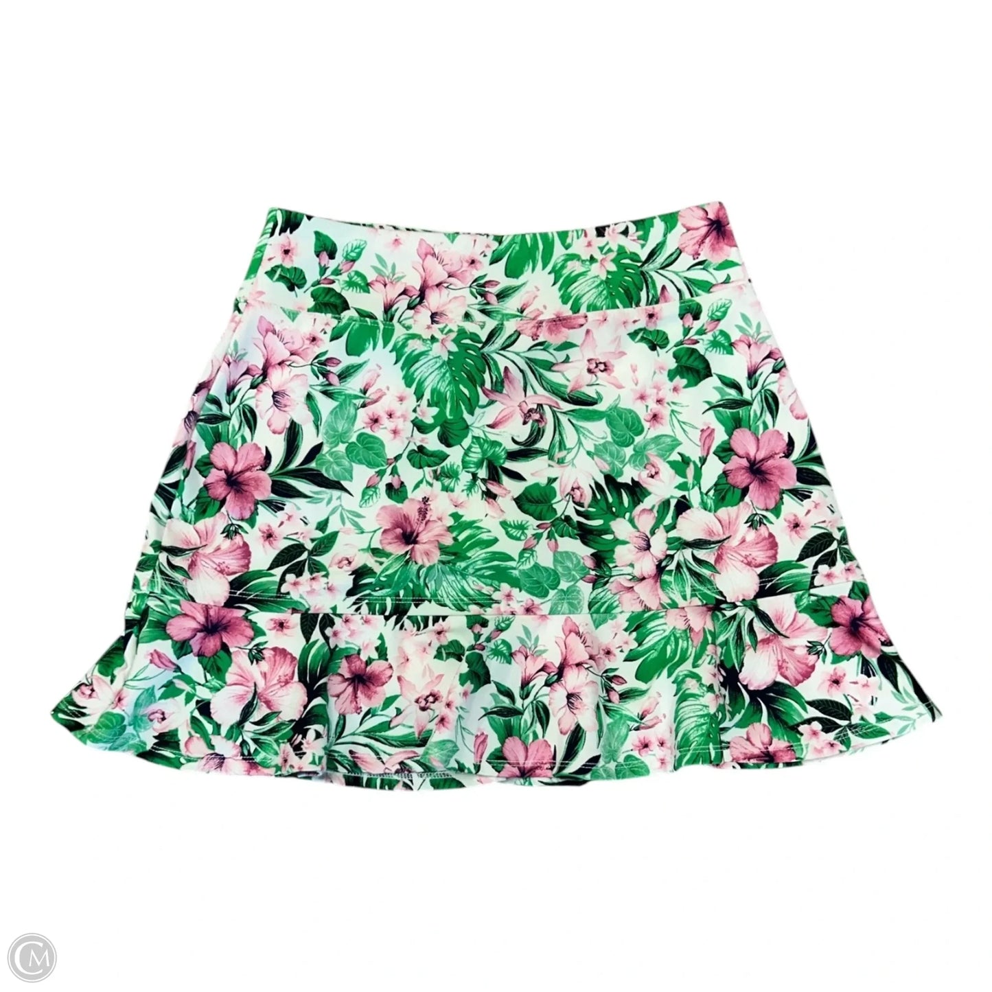 Athletic Skort By Tommy Bahama In Tropical Print, Size: Xs