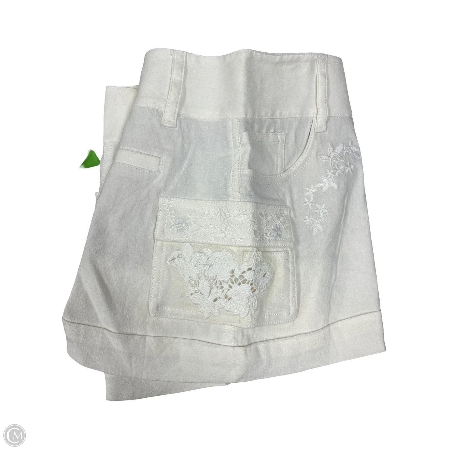 Shorts Designer By Alice + Olivia In Ivory, Size: 6
