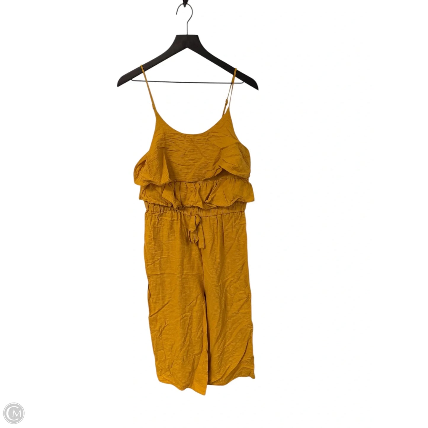 Jumpsuit By Hem & Thread In Yellow, Size: L