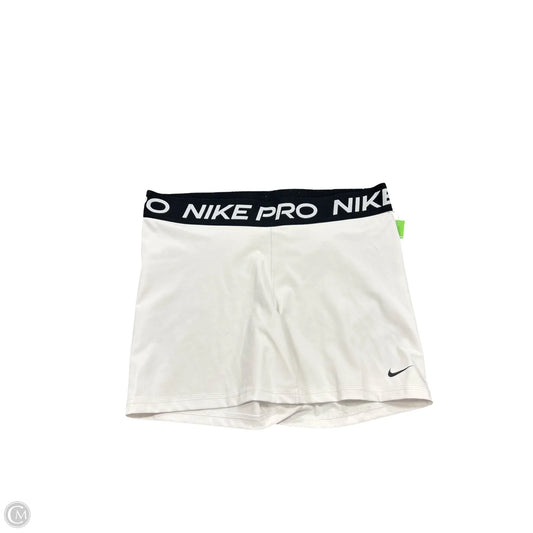 Athletic Shorts By Nike In White, Size: Xl