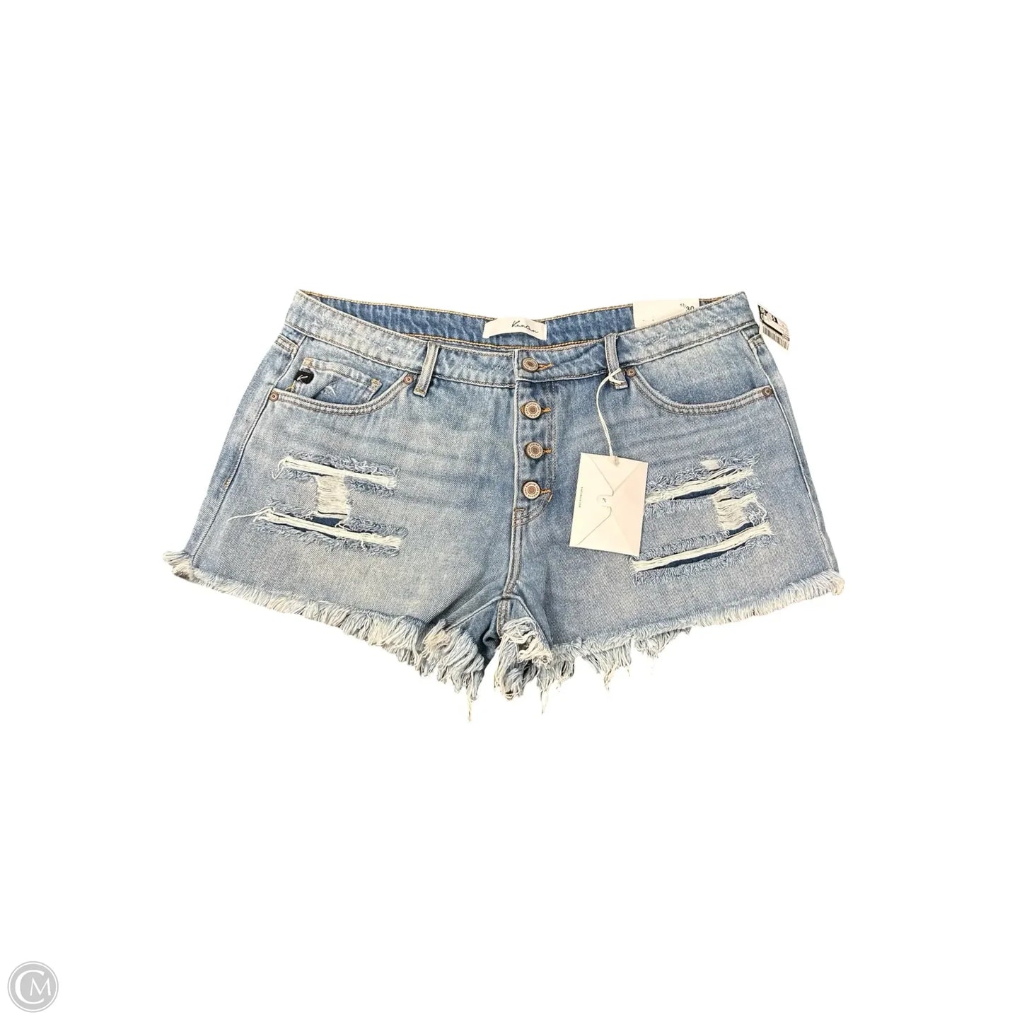 Shorts By Kancan In Blue Denim, Size: 10