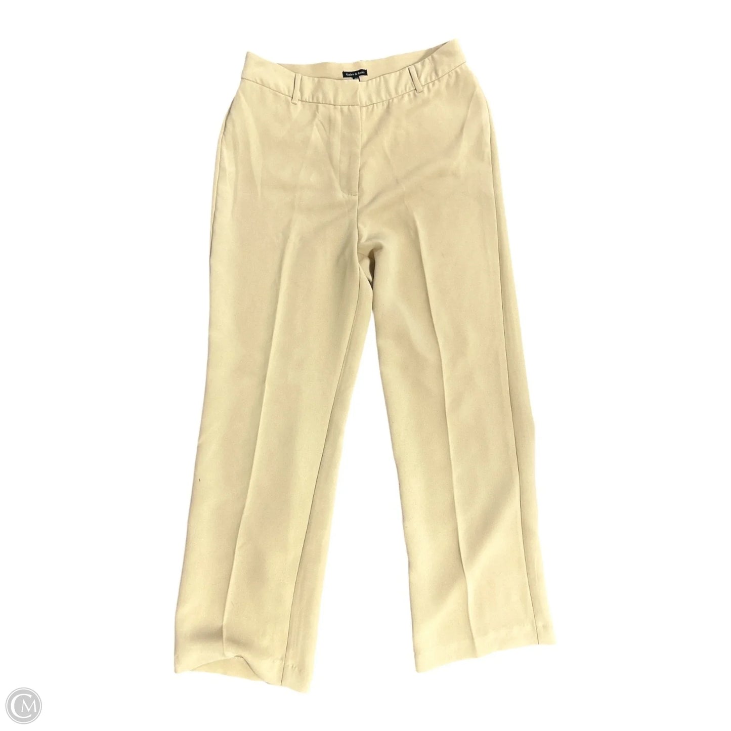 Pants Dress By Clothes Mentor In Tan, Size: 12