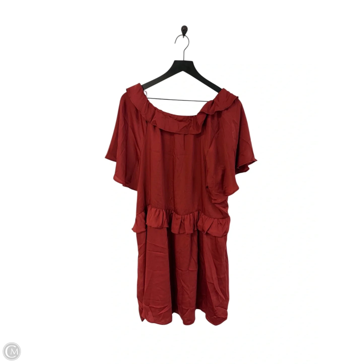 Dress Party Midi By Old Navy In Red, Size: Xl