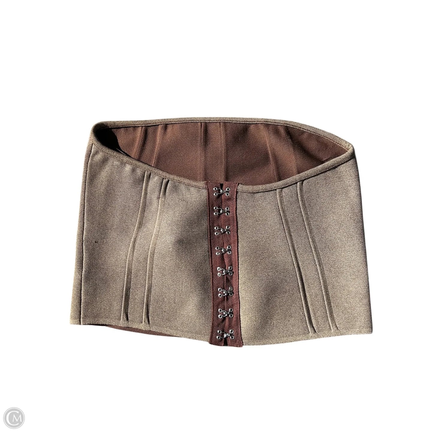 Top Sleeveless By Pilcro In Brown, Size: L