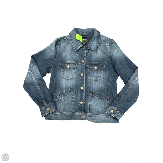 Jacket Denim By Liverpool In Blue Denim, Size: M