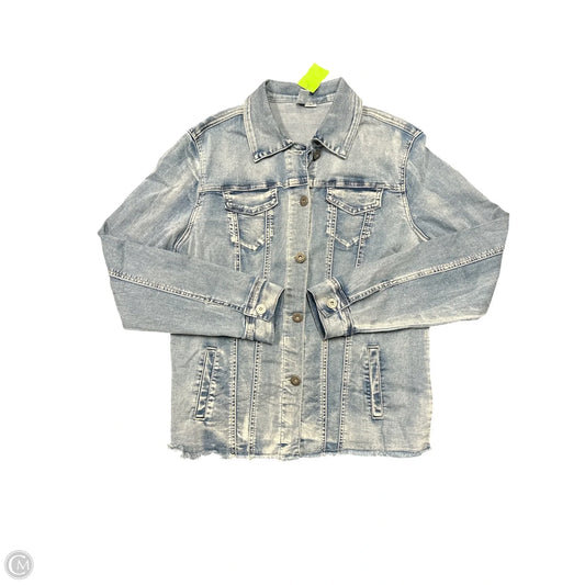 Jacket Denim By Ethyl In Blue Denim, Size: S