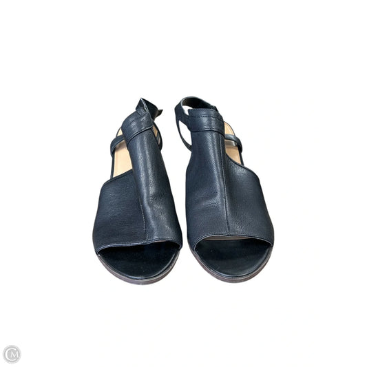 Sandals Heels Block By Franco Sarto In Black, Size: 10