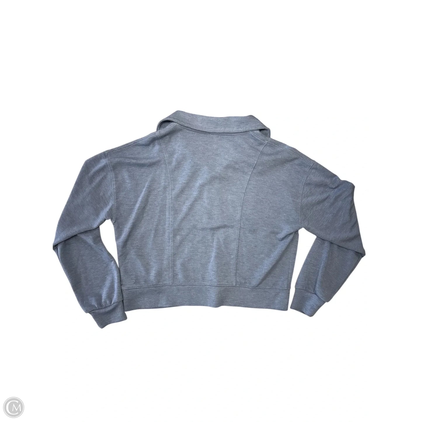 Athletic Sweatshirt Collar By Cma In Blue, Size: S