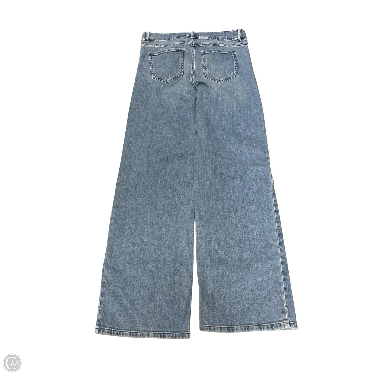 Jeans Boyfriend By Chicos In Blue Denim, Size: 10