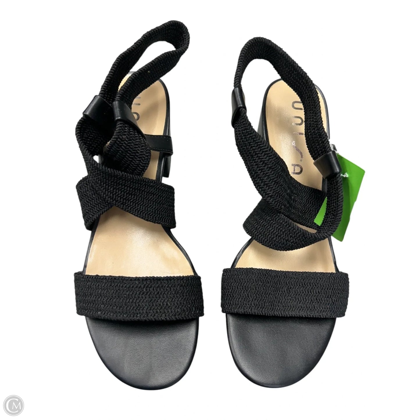 Sandals Heels Block By Unisa In Black, Size: 8.5