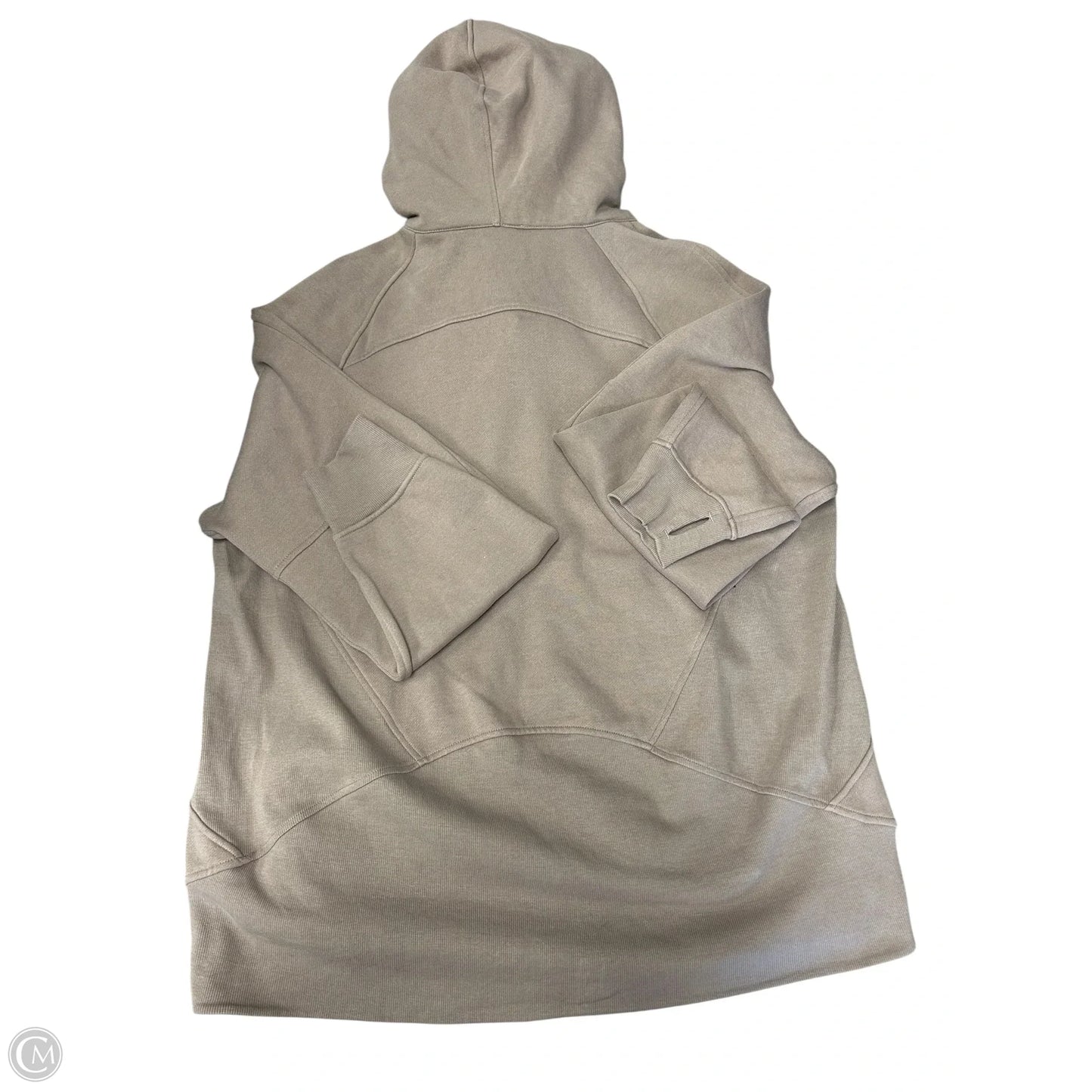 Athletic Sweatshirt Hoodie By Lululemon In Brown, Size: Xl