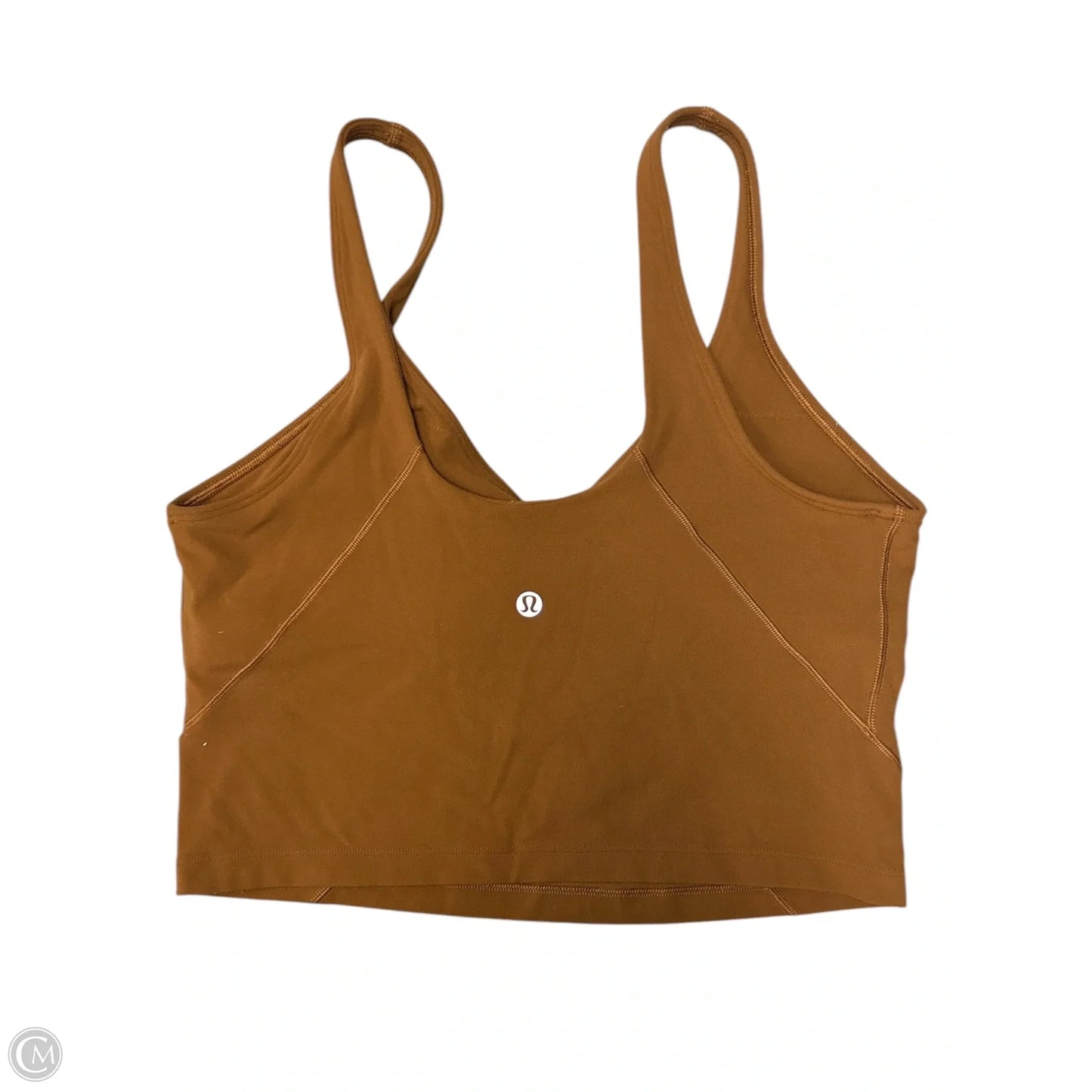 Athletic Tank Top By Lululemon In Copper, Size: 10