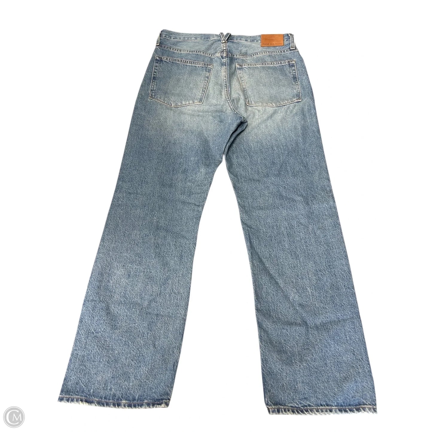 Jeans Straight By Point Sur In Blue Denim, Size: 10