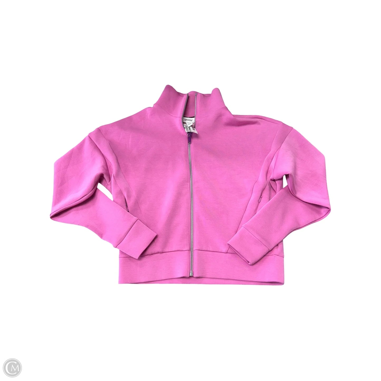 Athletic Sweatshirt Collar By Spanx In Pink, Size: Xs