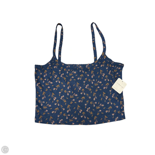 Top Sleeveless By Free People In Blue & Orange, Size: S