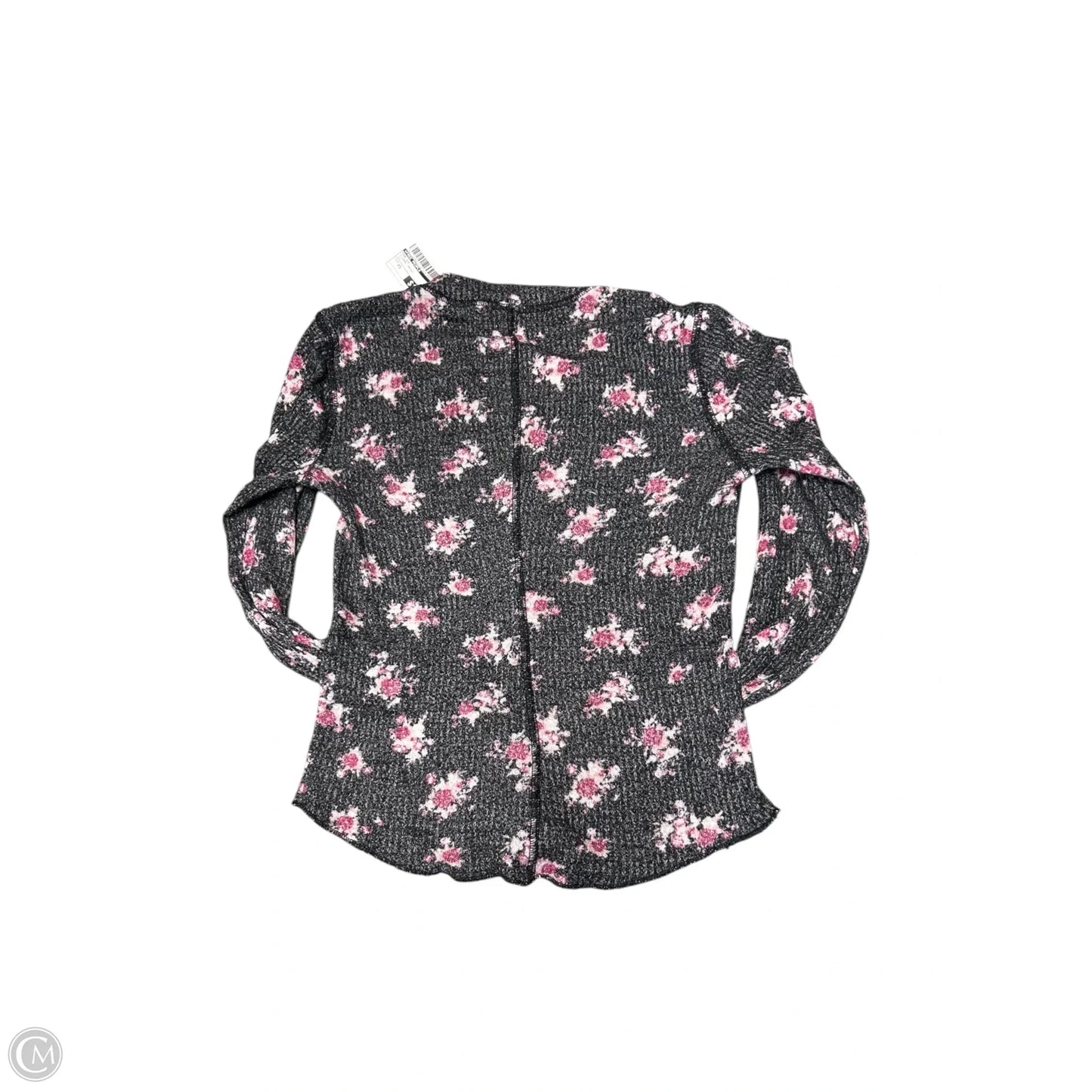 Top Long Sleeve By Free People In Floral Print, Size: Xs