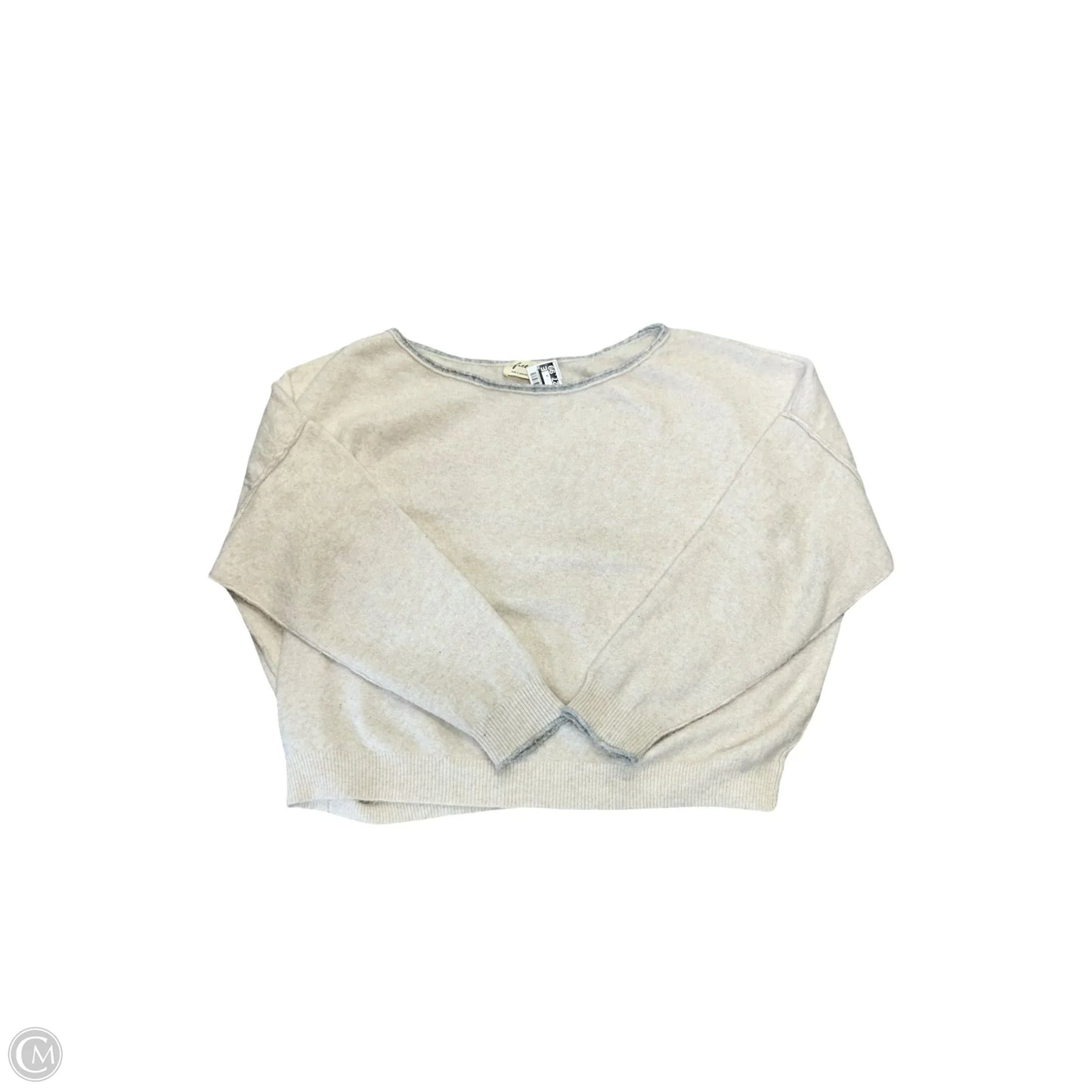 Sweater By Free People In Cream, Size: M