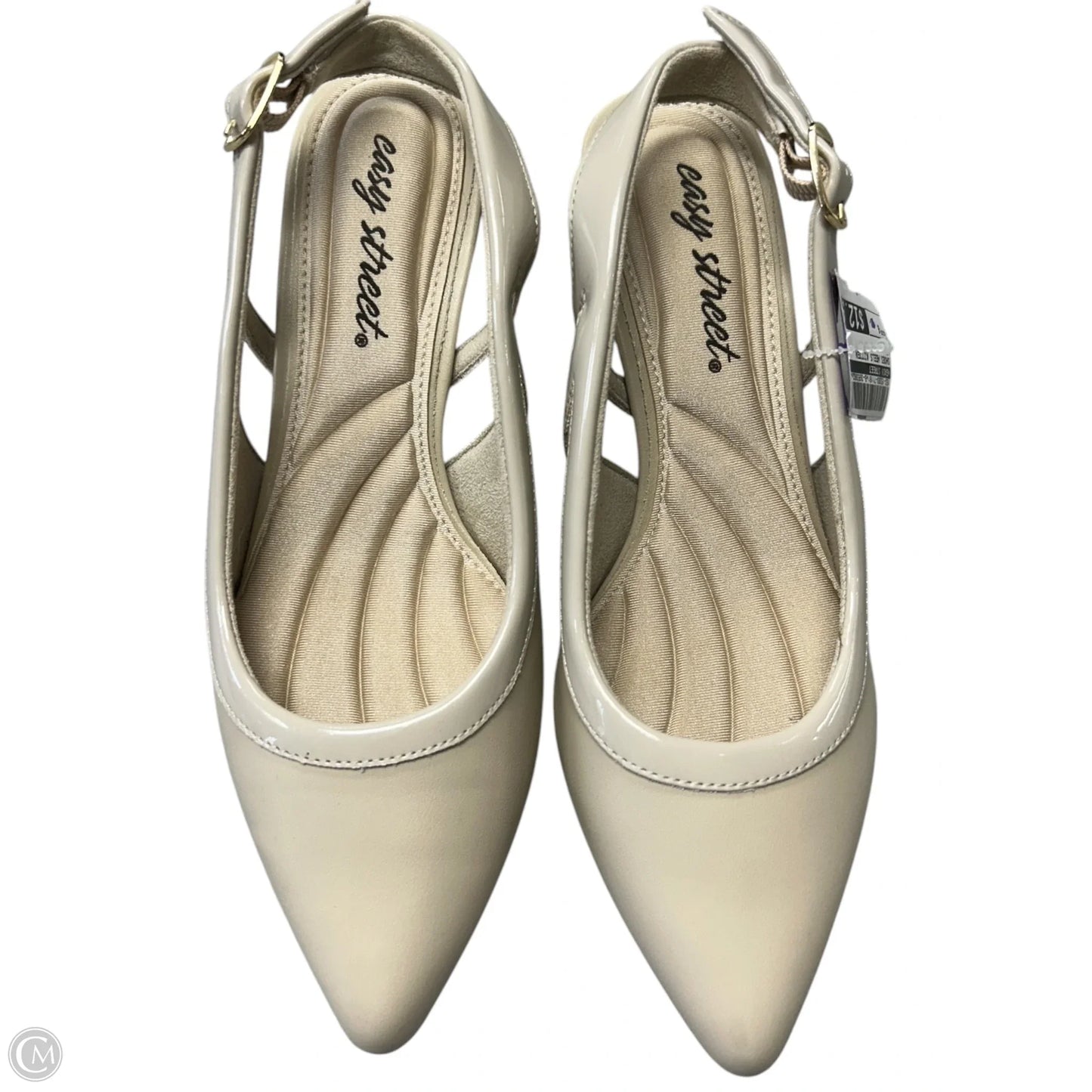 Shoes Heels Kitten By Easy Street In Beige, Size: 6