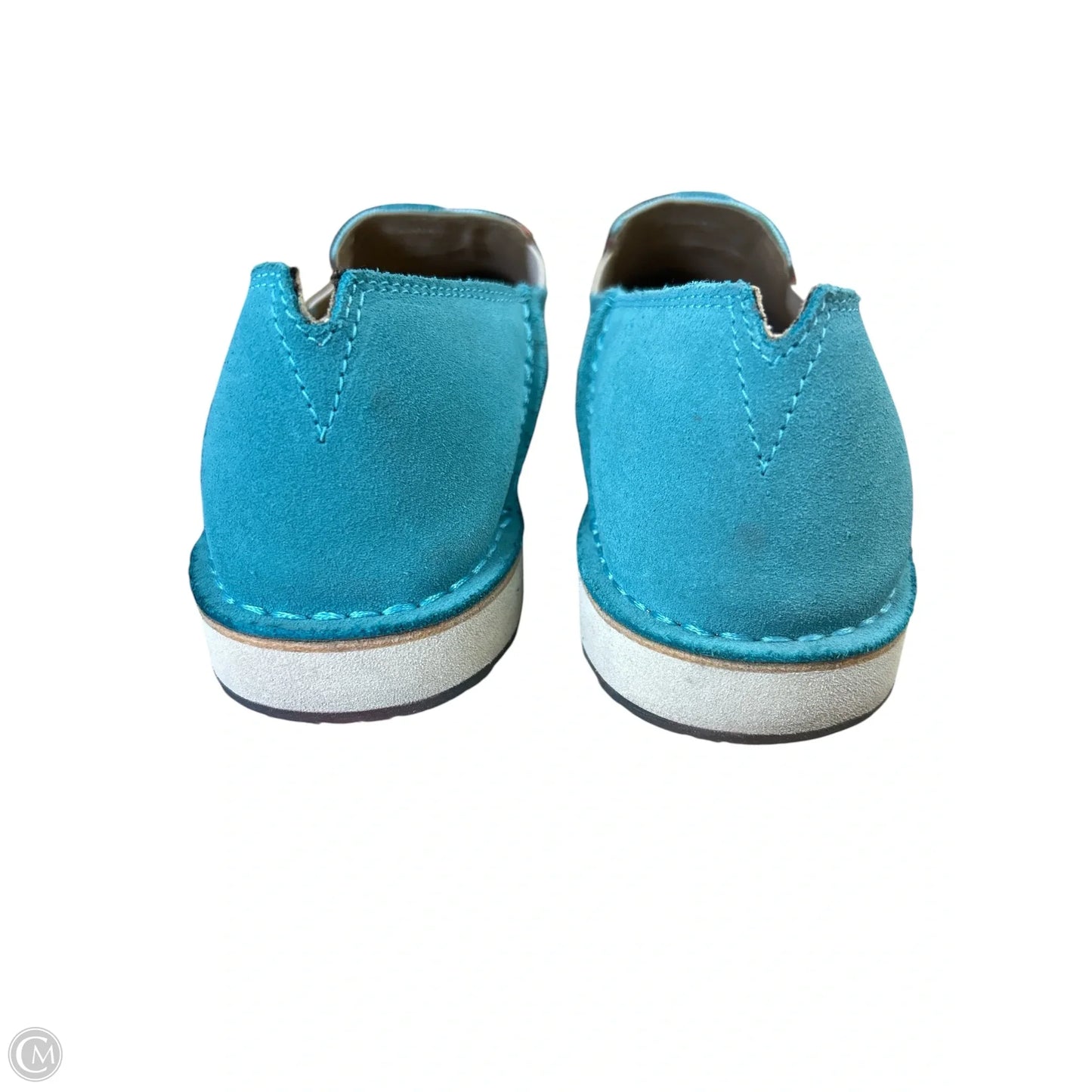 Shoes Flats By Ariat In Aqua, Size: 10