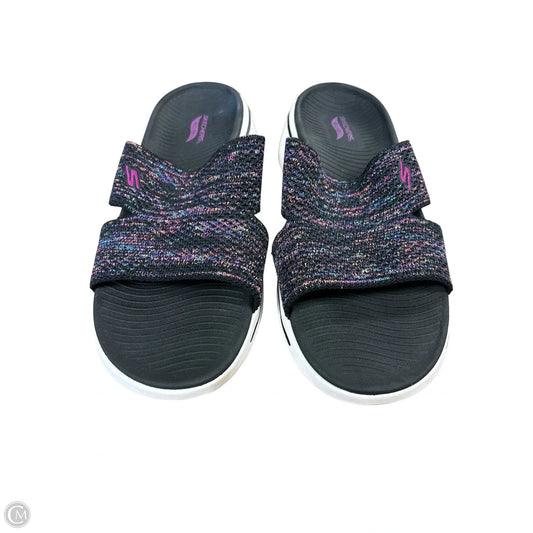 Sandals Flats By Skechers In Multi-colored, Size: 10
