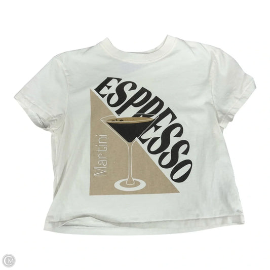 Top Short Sleeve By Wildfox In White, Size: Xs
