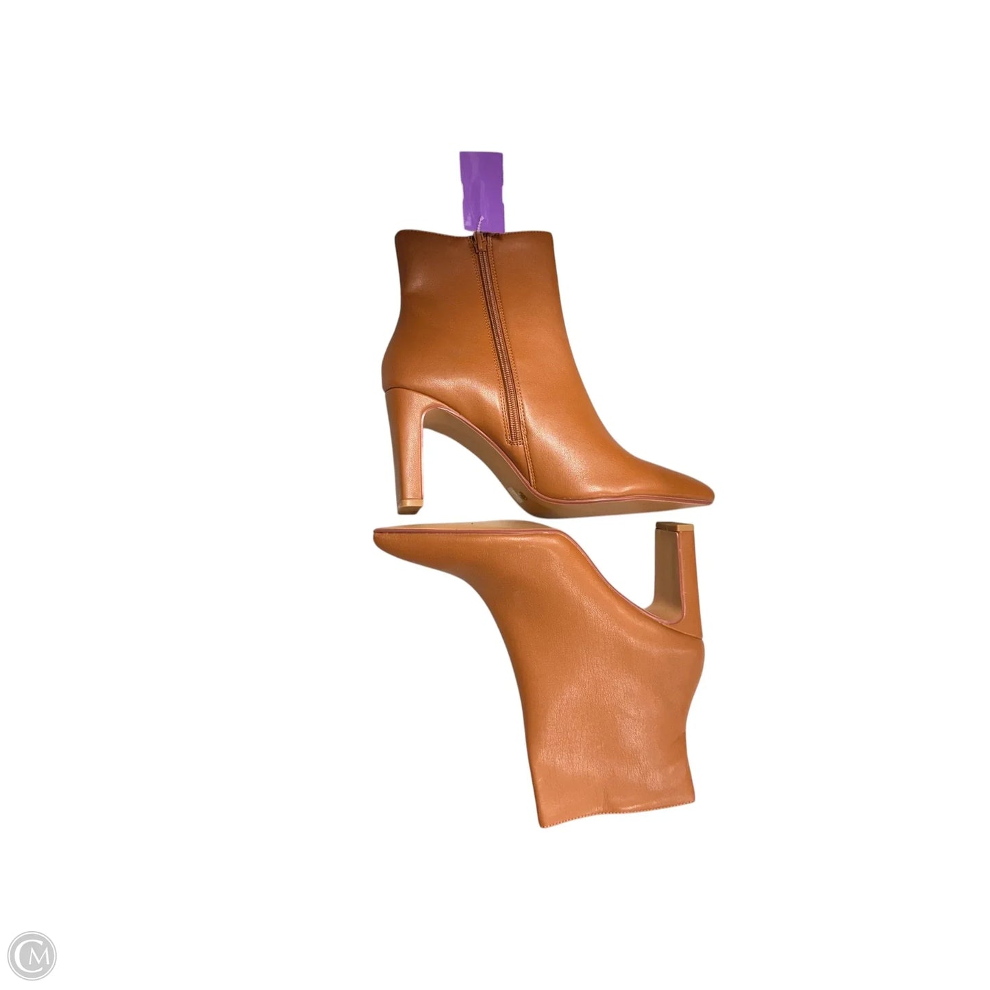 Boots Ankle Heels By Chinese Laundry In Brown, Size: 8.5