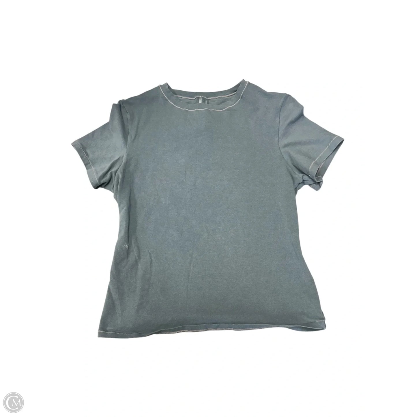 Top Short Sleeve By Skims In Blue, Size: Xl